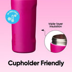 Owala Freesip Kids Stainless Steel Water Bottle 16oz - Read My Lips