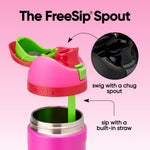 Owala Freesip Kids Stainless Steel Water Bottle 16oz - All the Berries