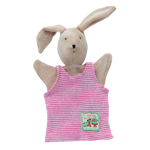 Moulin Roty La Grande Famille Sylvain the Rabbit Hand Puppet 25cm