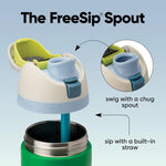 Owala FreeSip Stainless Steel Insulated Bottle 24oz/700ml - Putting Green