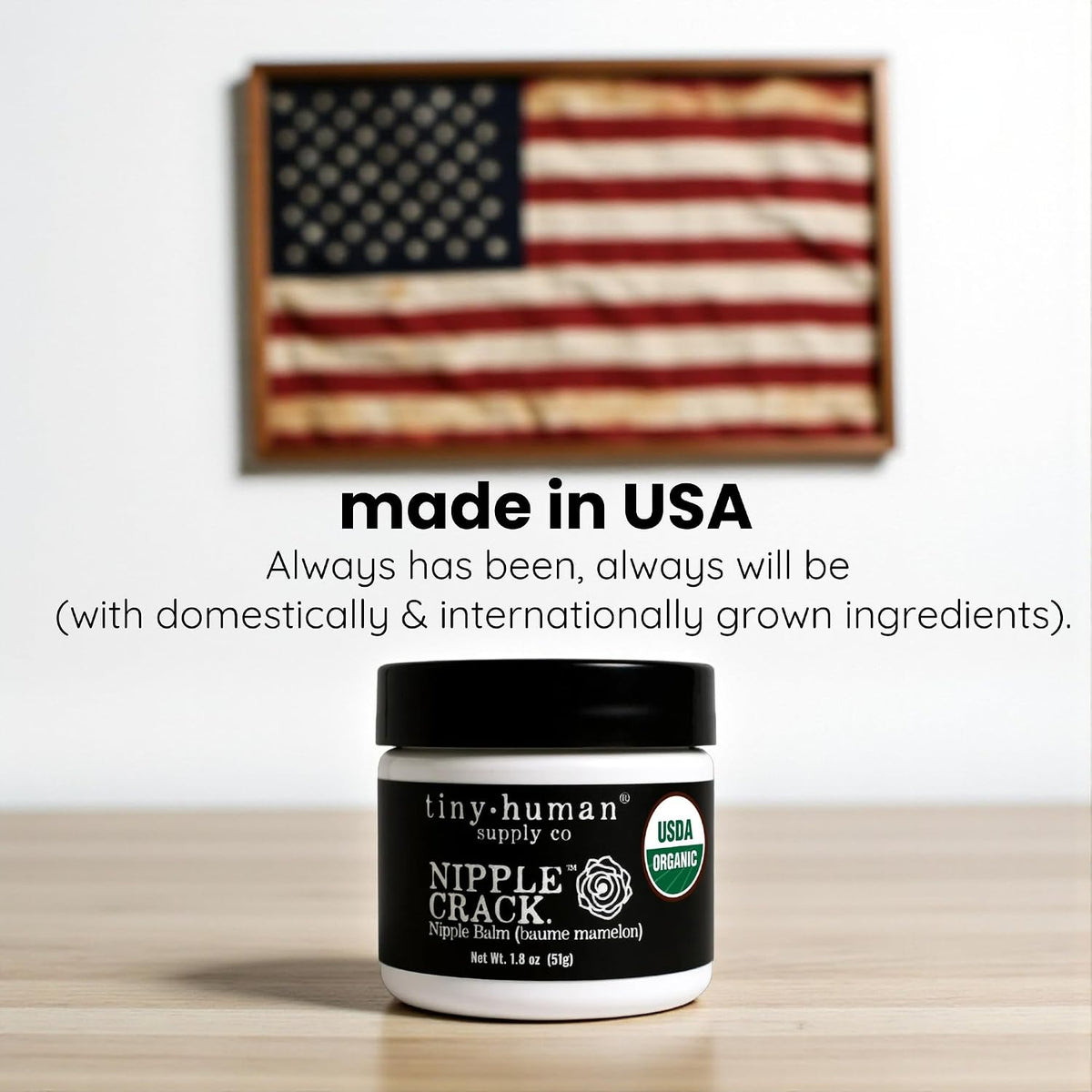 Tiny Human Organic Nipple Cream - Lanolin Free
