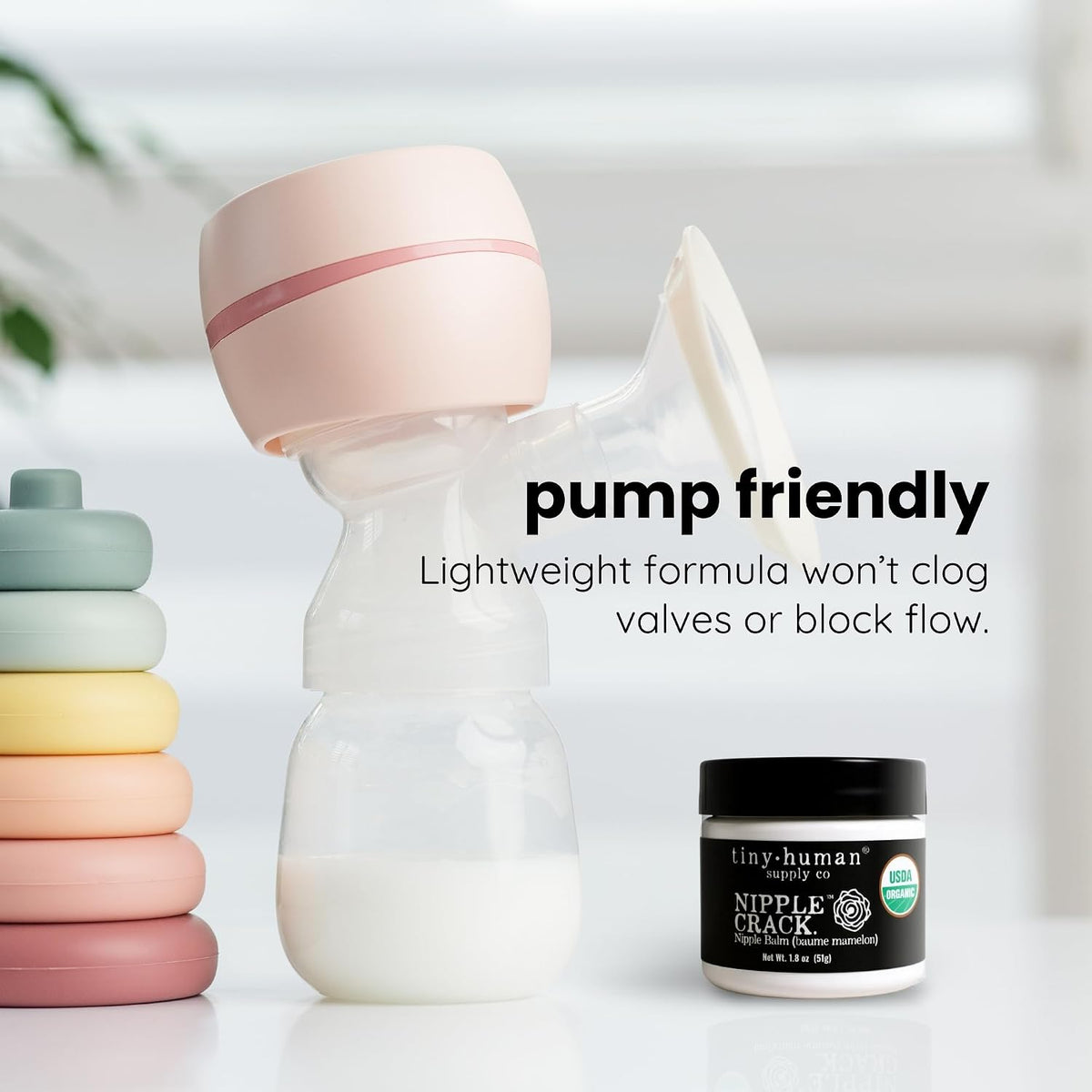 Tiny Human Organic Nipple Cream - Lanolin Free