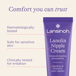 HPA Lanolin Nipple Cream - 10ml - 100% Hypoallergenic Natural