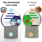 OWNHEALER Professional Lice Comb Kit