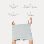 Frida Mom 8 pc Postpartum underwear - disposable panties, seamless and stretchy (28 - 42in)
