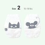 Parasol Clear+Dry Natural Diapers Size 2/S - 40x4pcs