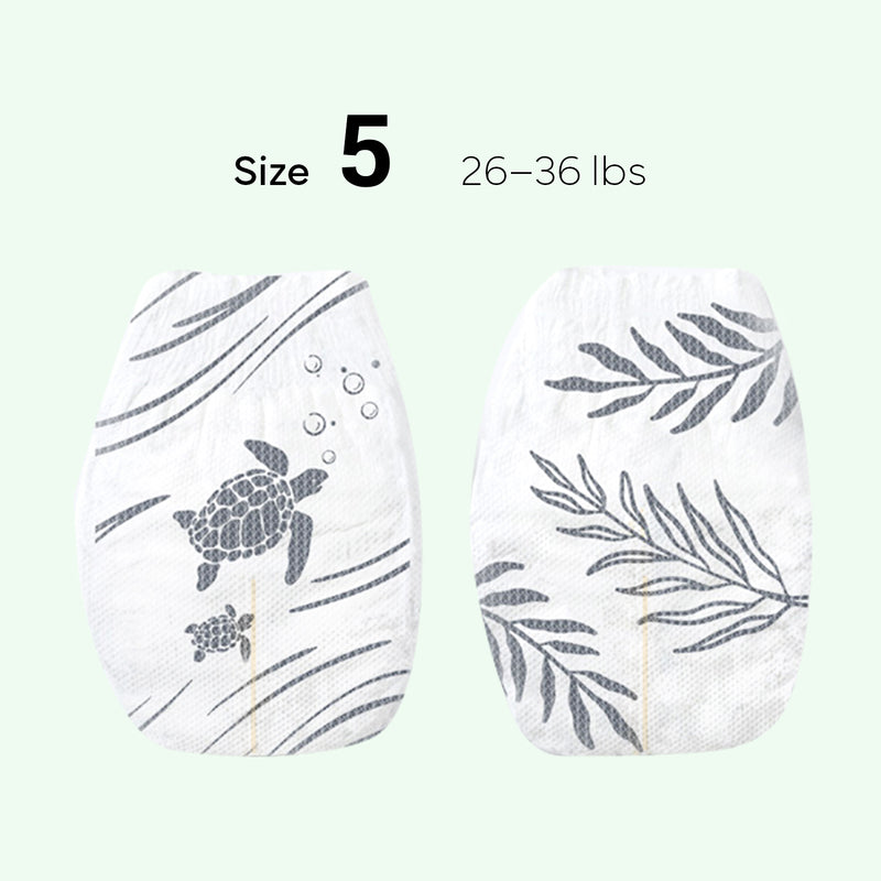 Parasol Clear+Dry Natural Diapers Size 5/XL - 22x4pcs
