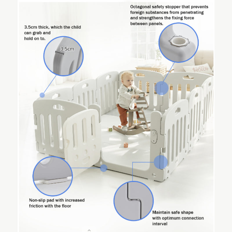 Alzipmat Baby Room - Plain White
