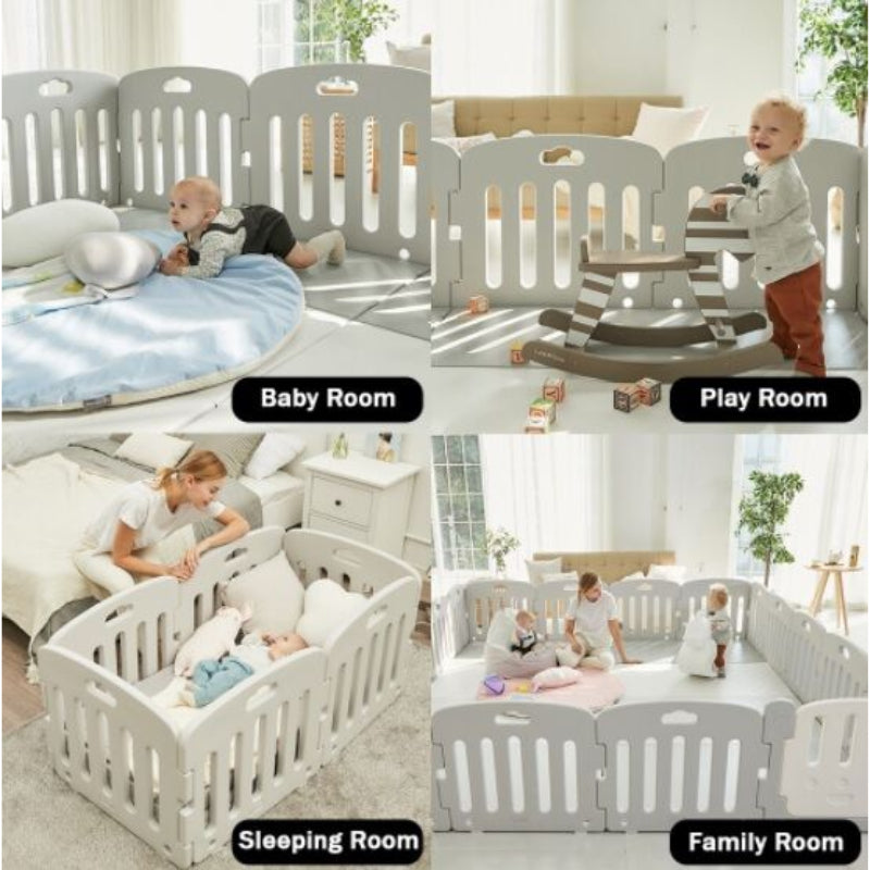 Alzipmat Baby Room - Plain White