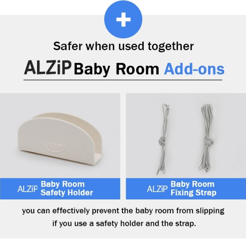 Alzipmat Baby Room - Plain White