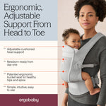 Omni Lite Baby Carrier - Pearl Grey