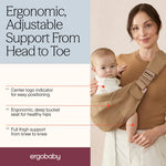 Ergobaby Upsie Sling Carrier - Camel