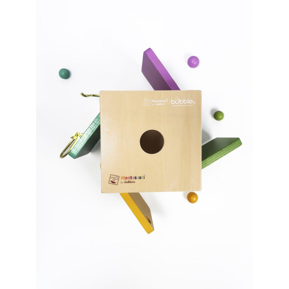 Bubble Montessori by Eichhorn Lock Cube
