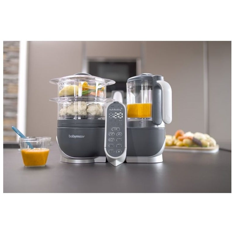 Babymoov Nutribaby+ 食物處理器 - 工業灰