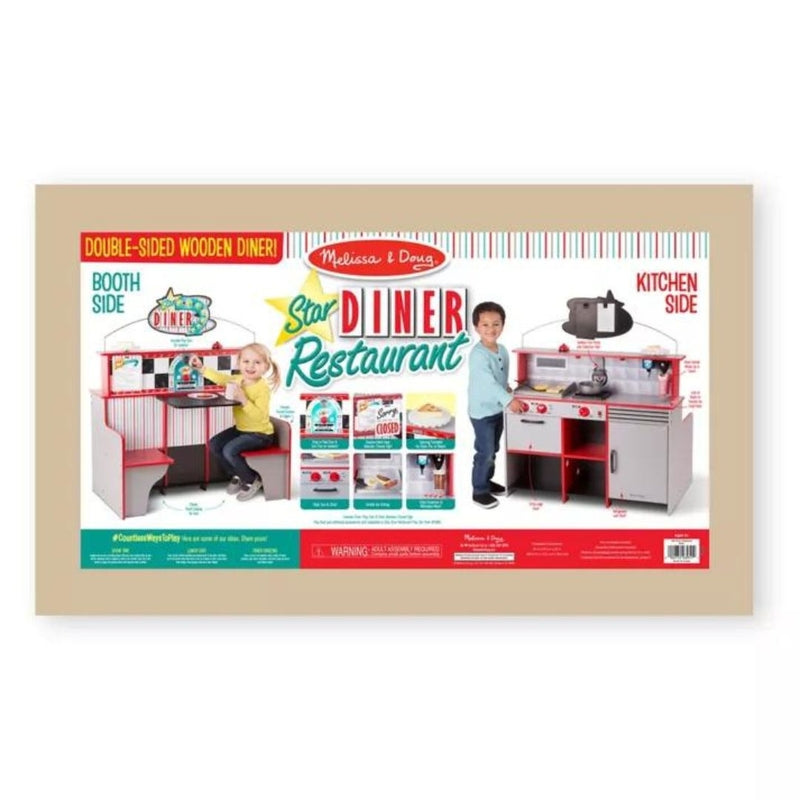 Melissa & Doug Star Diner Restaurant