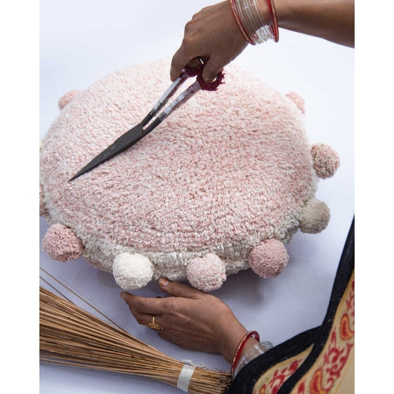 Lorena Canals Floor Cushion Bubbly Vintage Nude Ø48cm