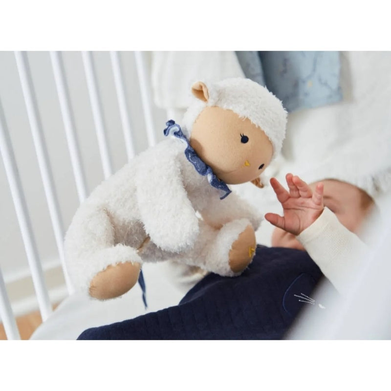 Kaloo Doux Sommeil 我的舒緩聲音毛絨玩具 - 綿羊 25厘米