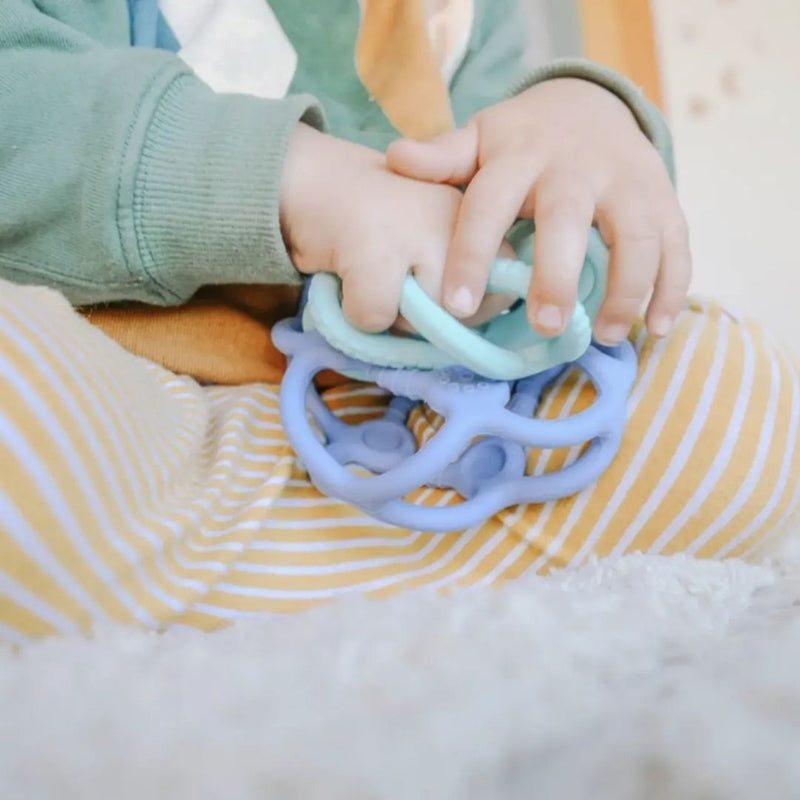 Jellystone Designs Sensory Ball & Fidget 2-Pack - Soft Blue & Soft Mint