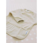Milk It Baby Sleeved Bib - Safari Beige
