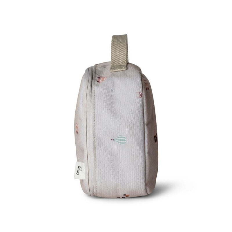 Citron Insulated Square Lunch Bag - Vehicles