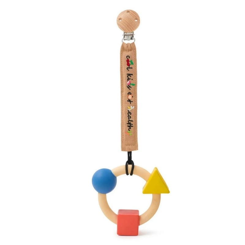Oli&Carol Teether & Bath Toy - Bauhaus Movement Teething Ring
