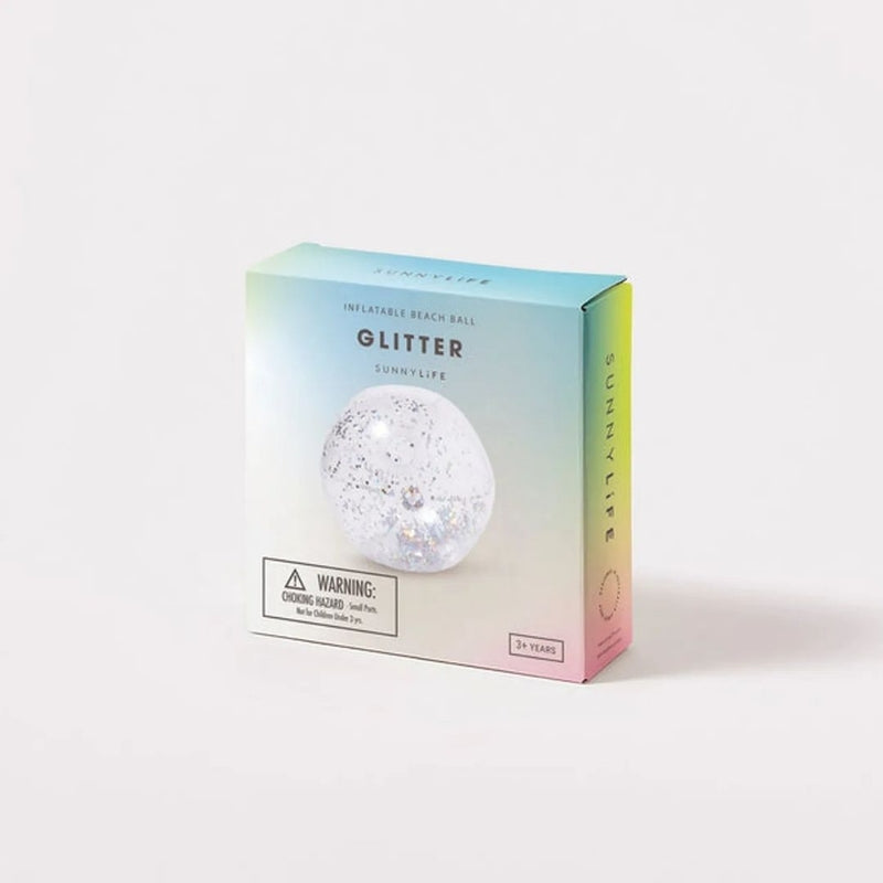 SUNNYLiFE Inflatable Beach Ball - Glitter