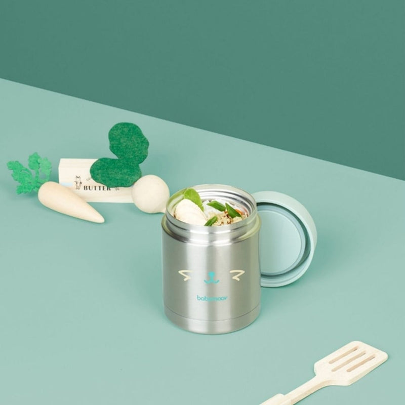 Babymoov Eats' ISY Stainless Steel Baby Food Flask 350ml