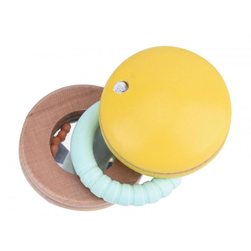 Classic World Rattle Macaroon