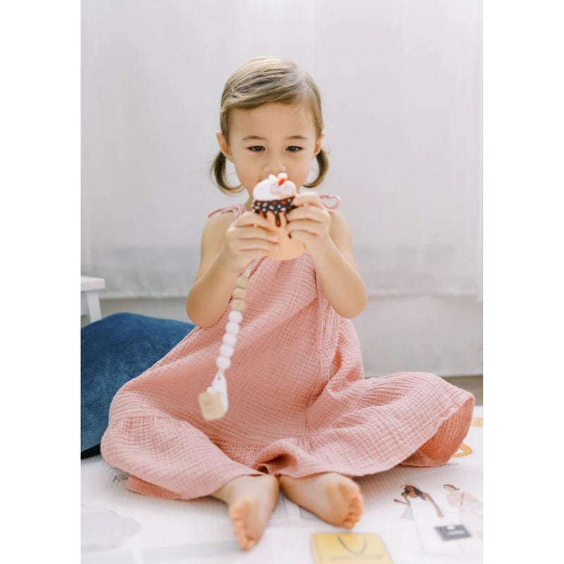Milk It Baby Teether Set - Chocolate Monster Milkshake