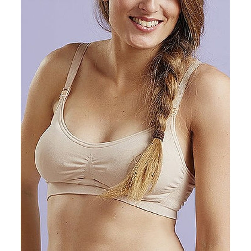 Cantaloop Nursing Bra with Foam Cups (Tan)