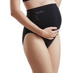 Cantaloop Pregnancy Support Brief (Black with Purple)