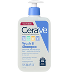 CeraVe Baby 2-in-1 Wash & Shampoo with Vitamin E for Hair & Skin