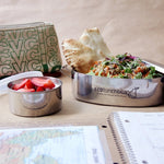ECOlunchbox Oval & No-Leak Cup (2-Piece Set)
