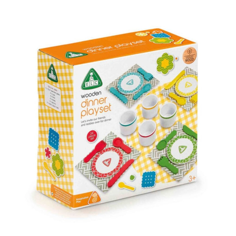 ELC Wooden Dinner Playset