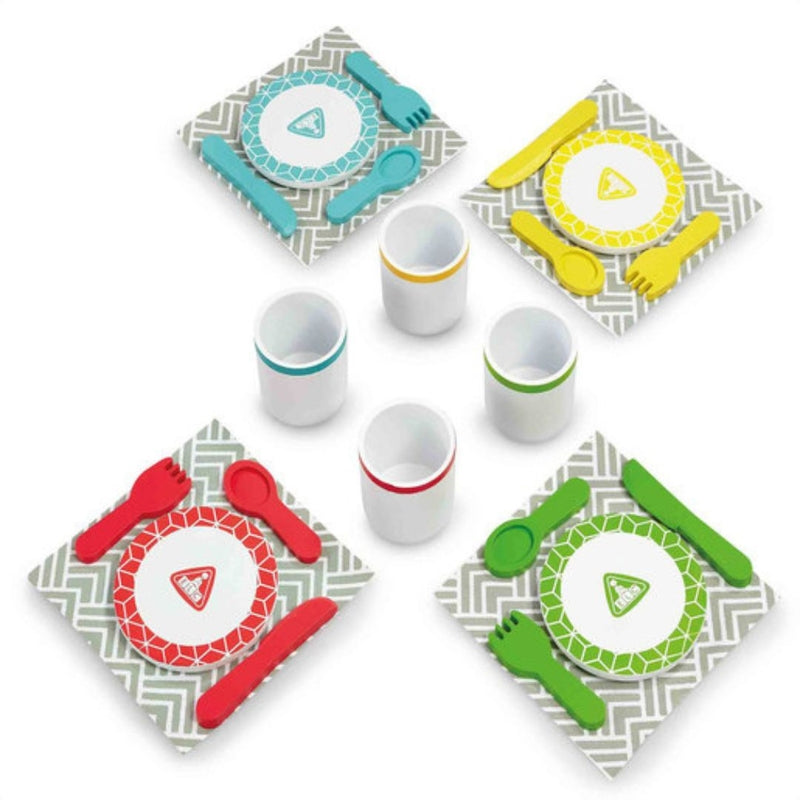 ELC Wooden Dinner Playset