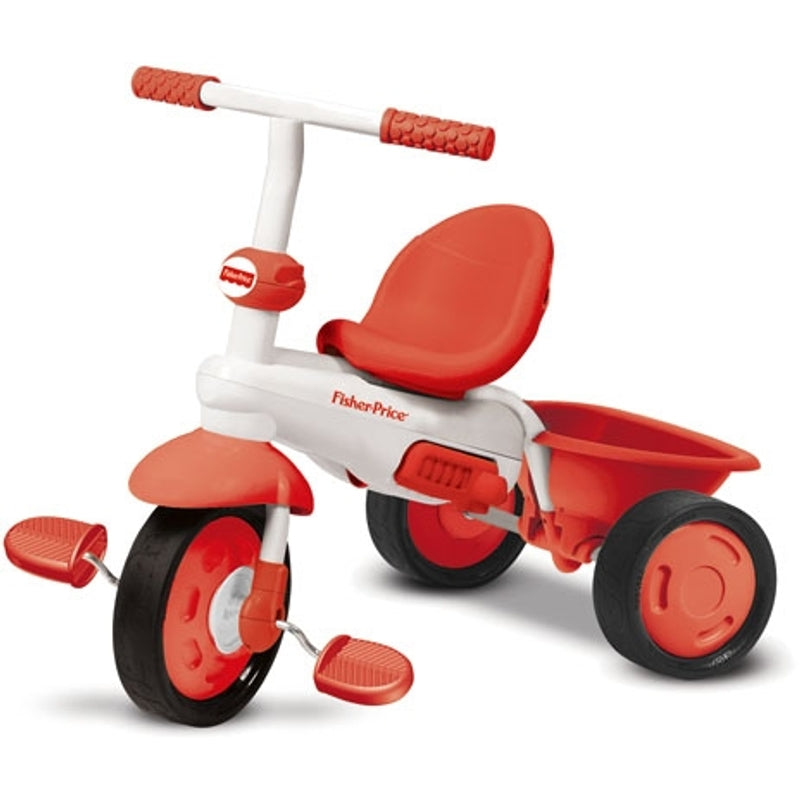 費雪牌 Fisher-Price Classic Plus 3 合 1 三輪車 - 乳牛/紅色