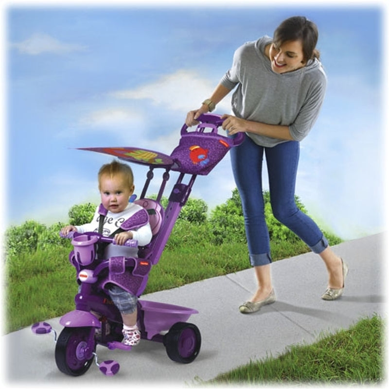 Fisher Price Royal 3 in 1 Trike - Bird/Purple