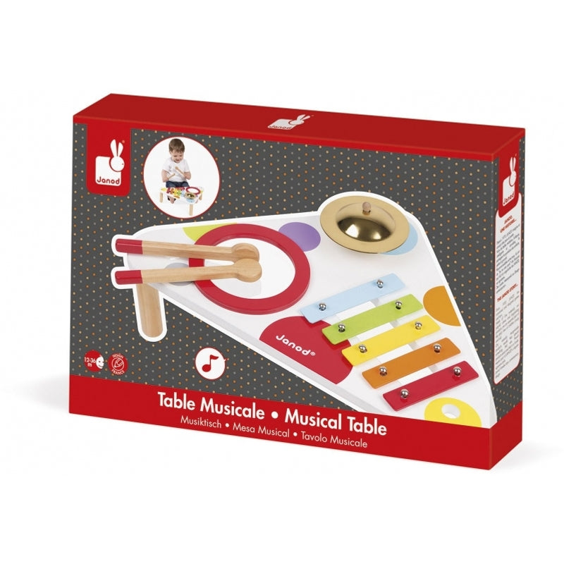 Janod Confetti Musical Table