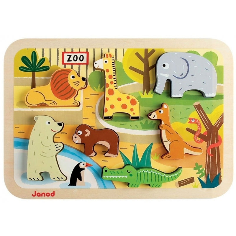 Janod Zoo Chunky Puzzle