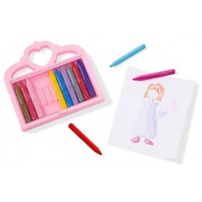 Melissa & Doug Princess Crayon Set