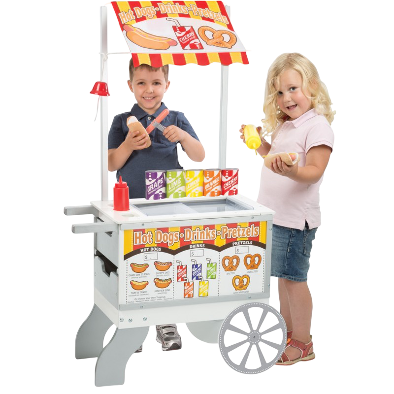 Melissa & Doug Snacks & Sweets Food Cart
