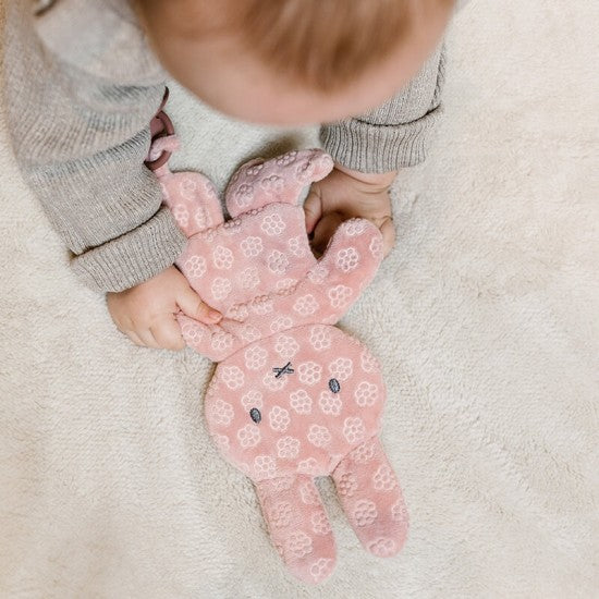 Tiamo Miffy Dummy cloth pink flower