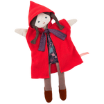 Moulin Roty Il Etait Une Fois Hand Puppet - Little Red Riding Hood 37cm