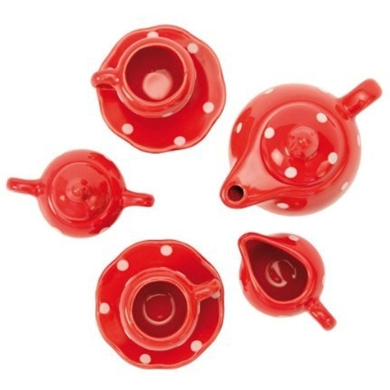 Moulin Roty La Grande Famille Tea Set 20x14cm