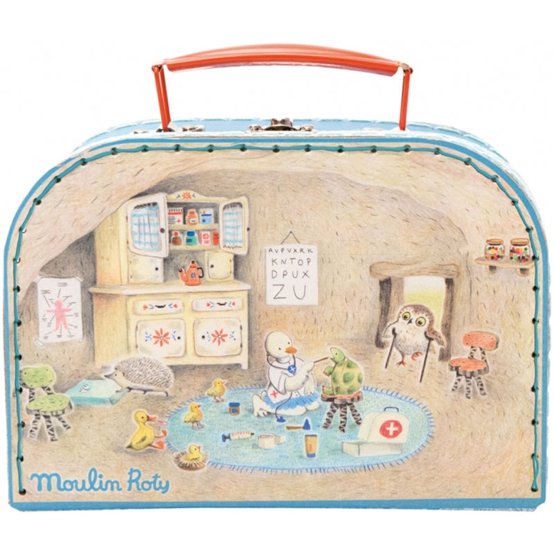 Moulin Roty La Grande Famille Doctor's Medical Case 20x14cm