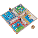 Moulin Roty Les Popipop Ludo Game 24.5x16cm