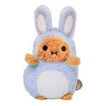 Noodoll 薯仔家族 Ricespud 兔兔薯（藍）迷你坐姿毛絨玩具