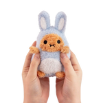 Noodoll 薯仔家族 Ricespud 兔兔薯（藍）迷你坐姿毛絨玩具