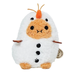 Noodoll Reindeer & Snowman Ricespud Mini Sitting Plush Toy (Limited Edition, Bundle Set)