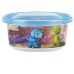 Nuby Wash or Toss Stackable Bowls with Lids (300ml x 6) - Neutral